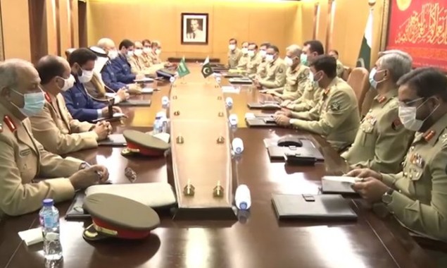 Saudi CGS appreciates Pakistan’s army role for regional peace, security; vows ‘full support’ 