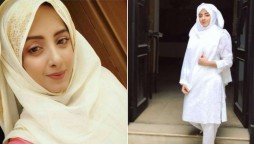 Netizens hail Sanam Chaudhry for ‘turning to Allah’