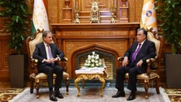 FM's four-nation visit: Tajik President briefed on Pakistan's position on Afghanistan crisis