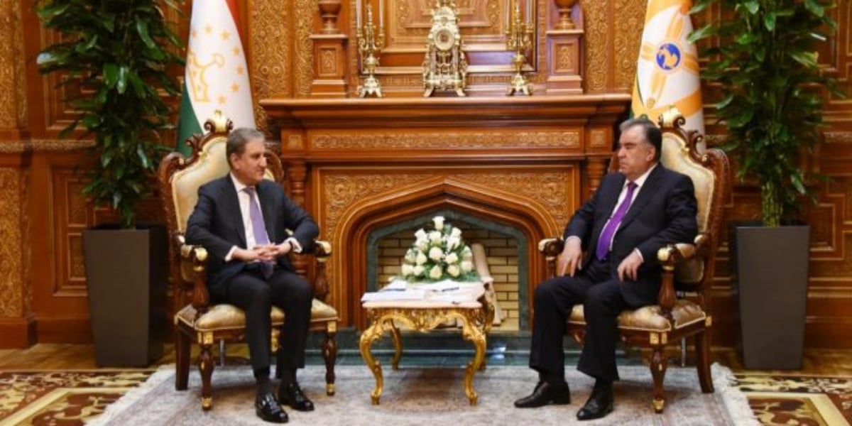 FM's four-nation visit: Tajik President briefed on Pakistan's position on Afghanistan crisis