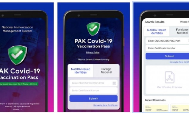 NCOC launches app to dectect fake COVID-19 vaccination certificates