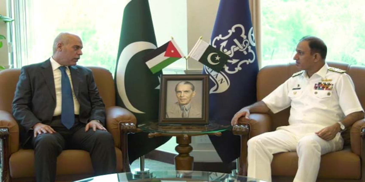 PNS Zulfiquar Jordanian Envoy Naval Chief