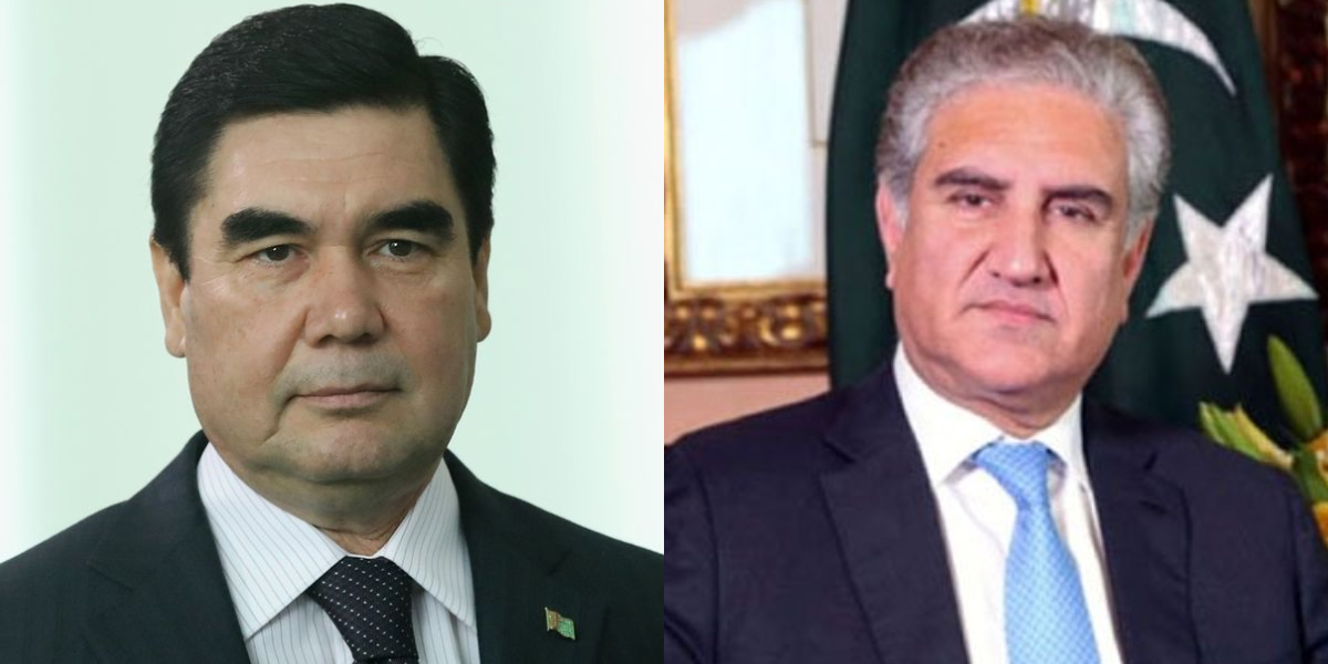 FM Qureshi calls on President of Turkmenistan