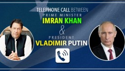 PM Imran Putin phone call