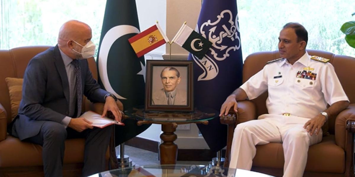 CNS Niazi Meets Spanish envoy