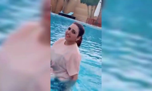 TikTok Star Hareem Shah’s Swimming video sets internet ablaze