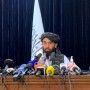 Taliban spokesperson holds first official press conference in Kabul