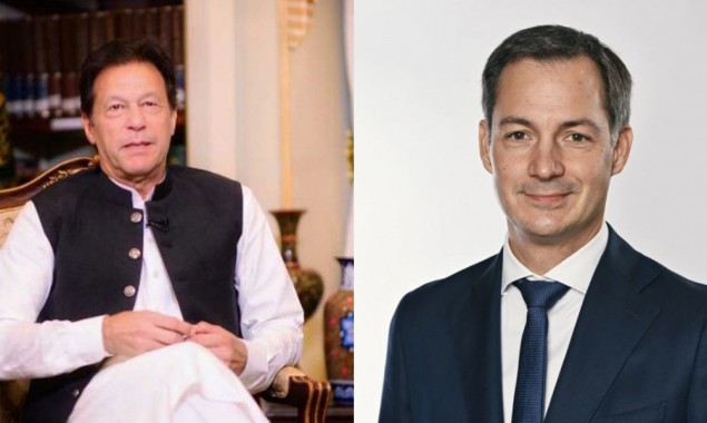 PM Imran, Belgian counterpart discuss importance of stable Afghanistan