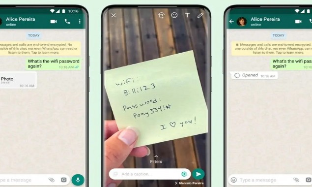 Whatsapp Releases ‘View Once’ Feature to All Users