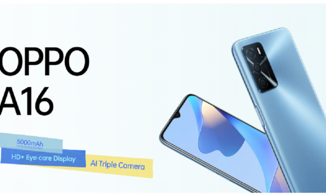OPPO A16 launches in Pakistan with long-lasting battery