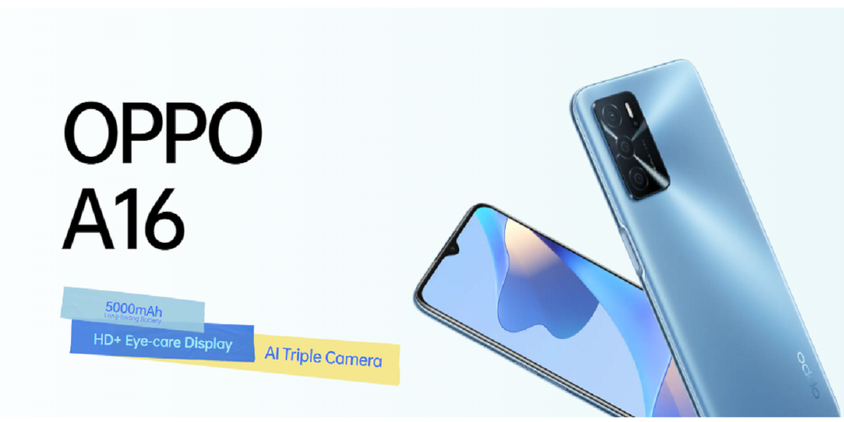 OPPO A16 launches in Pakistan with long-lasting battery