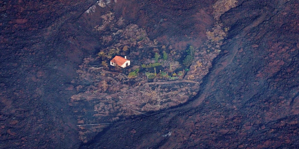 Spain's Canary Islands a 'miracle home' survives molten lava