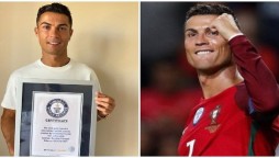 Ronaldo thanks Guinness World Records for recognizing him as record breaker