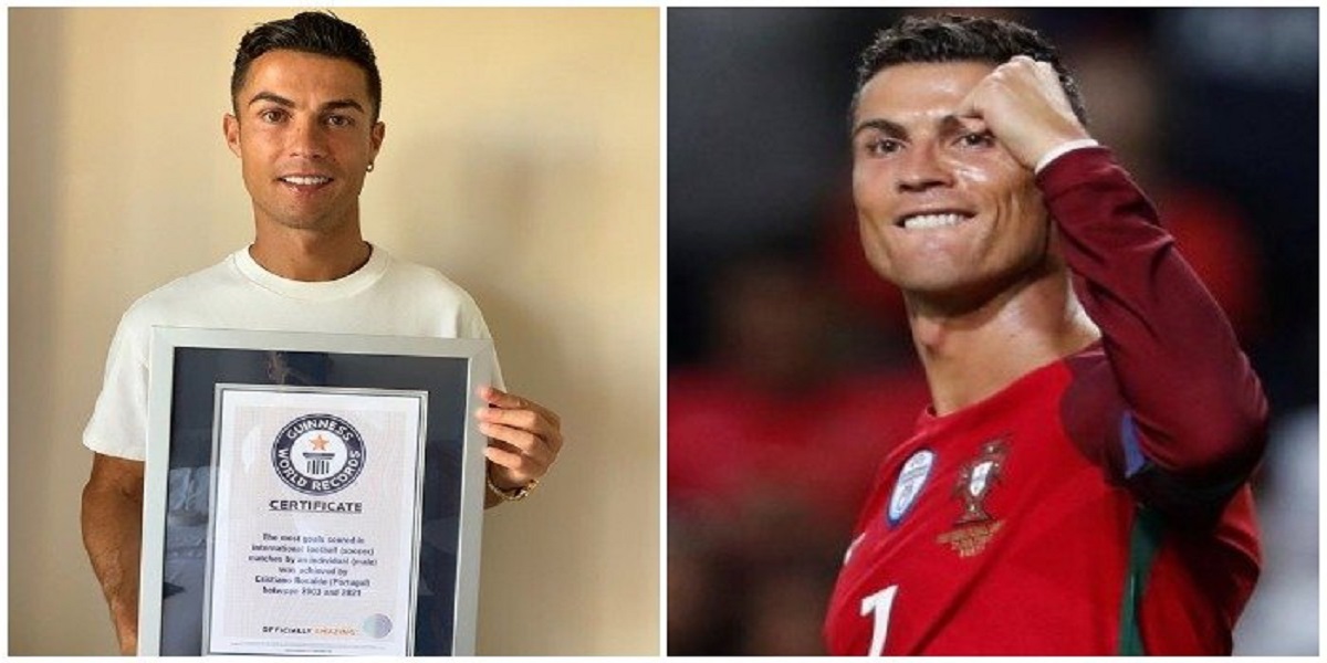 Ronaldo thanks Guinness World Records for recognising him as record breaker