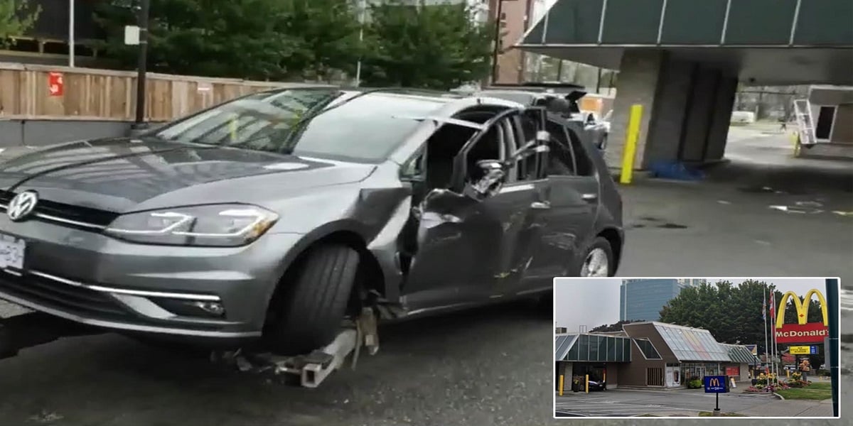 Man Dies After Getting Pinned by His Own Car in Freak Accident at McDonald's Drive-Thru