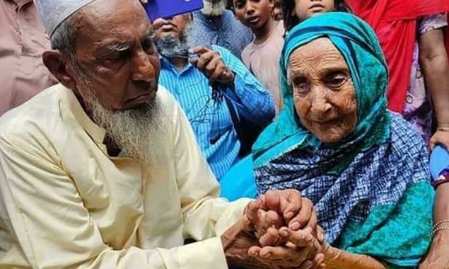Mother and son reunited in Bangladesh after 70 years