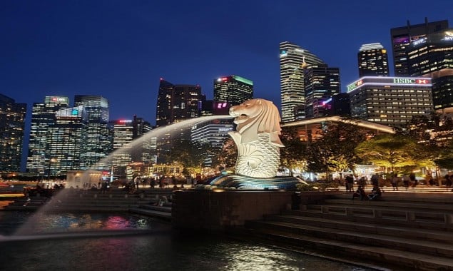 Singapore is slowly reopening as vaccination rates exceed 80%.