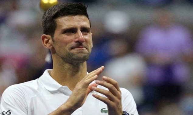 Tearful Djokovic copes with Slam heartbreak, crowd love