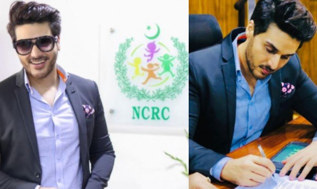 Actor Ahsan Khan joins hands with NCRC as their Goodwill Ambassador