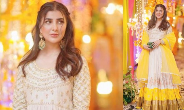 Areeba Habib looks timelessly beautiful at Minal-Ahsan’s Mayun