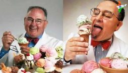 Ice cream man whose taste buds are insured for $1m