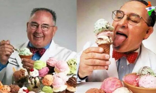 Ice cream man whose taste buds are insured for $1m