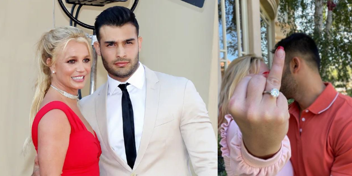 Britney Spears Sam Asghari engagement