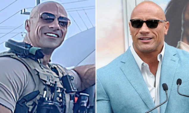 Dwayne Johnson doppelganger