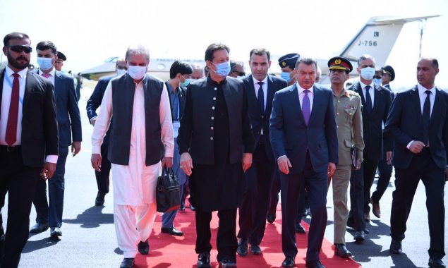 PM Imran Khan arrives in Dushanbe for SCO summit