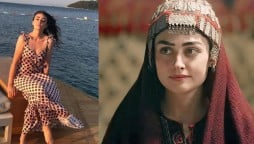 Ertugrul’s Esra Bilgic aka Halime Sultan looks gorgeous in latest photo