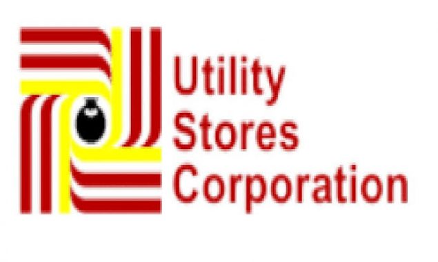 Utility Stores Corporation selling sugar in market