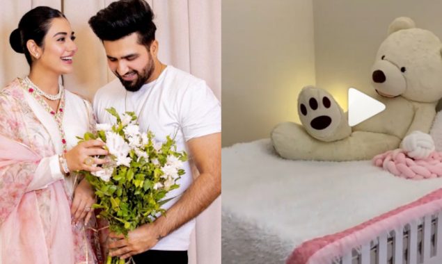 WATCH: Falak Shabir shares video of his baby’s room, hints on baby gender too
