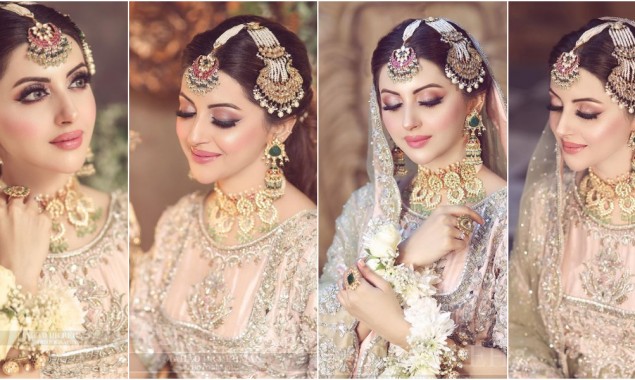 Moomal Khalid looks undeniably gorgeous in her recent bridal shoot