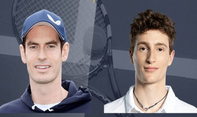 Andy Murray begins against Ugo Humbert in Metz