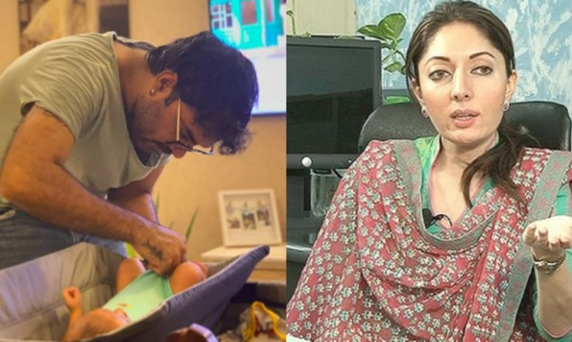 Sharmila Faruqui schools Iqra Aziz over Yasir Hussian’s father duties