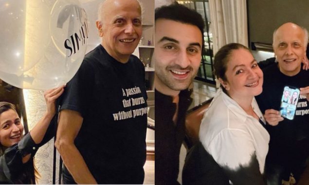 Alia Bhatt shares glimpses from dad Mahesh Bhatt’s birthday party