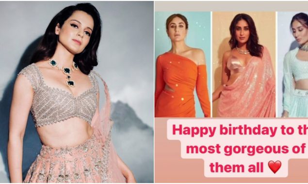 Kangna Ranaut wishes Kareena Kapoor a happy Birthday: ‘most gorgeous of them all’