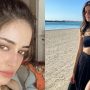 Ananya Panday shows off her perfectly toned figure in a beach selfie