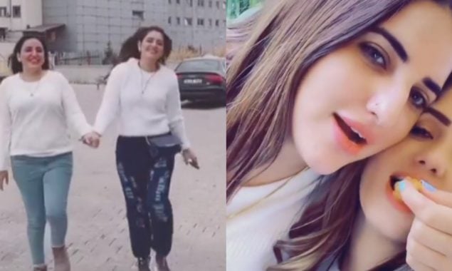 Hareem Shah dancing video with Sundal Khattak goes viral on the internet