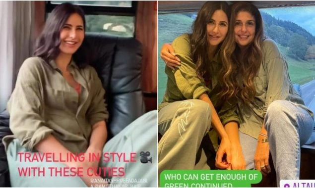 Katrina Kaif shares glimpses of traveling with Tiger 3 team ‘Traveling in style’