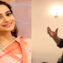 Zarnish Khan admires one of her crew members’ singing abilities