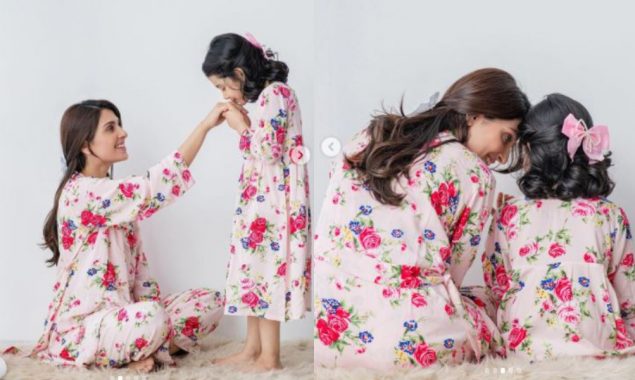 Ayeza Khan’s latest photoshoot with daughter Hoorain