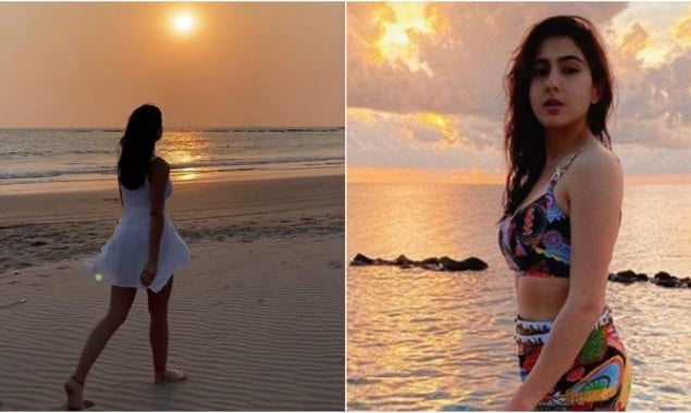 PHOTOS: Sara Ali Khan shares a glimpse of the beautiful Maldivian sunrise