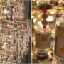 US nurse makes chandelier with empty Covid-19 vaccine vials