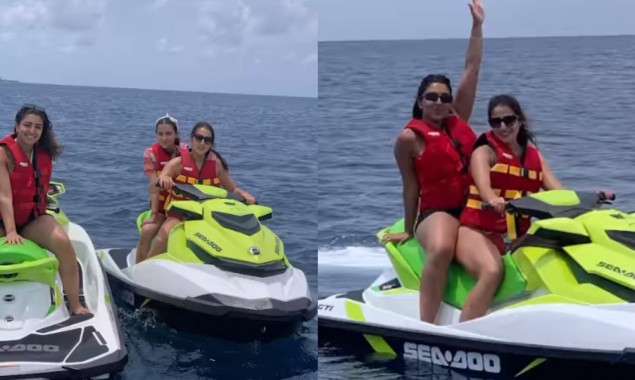 Sara reminisces about jet skiing with her Maldivian gal gang as she becomes poetic