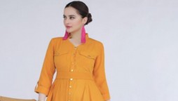 Aiman Khan looks drop-dead gorgeous in yellow, see photos