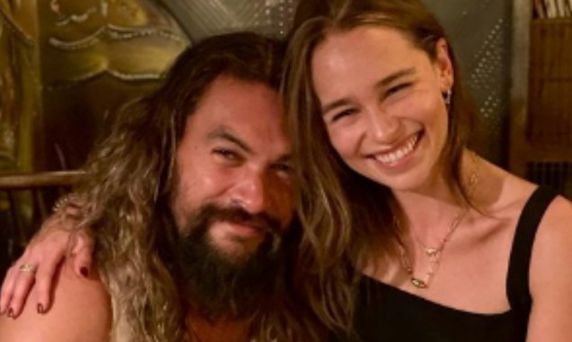 Emilia Clarke and Jason Momoa get drunk at ‘Game of Thrones’ reunion