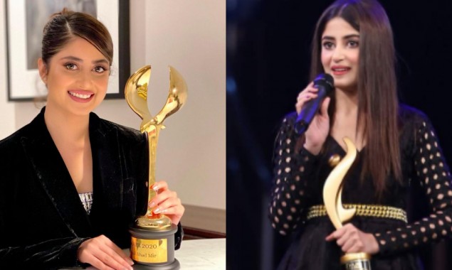 Sajal Aly’s fans request to vote for her nomination as best female actor in LSA 2021