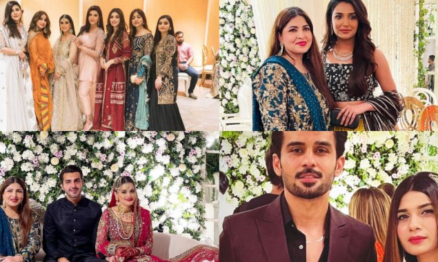 Celebrities look spectacular at Minal Khan’s wedding, see photos