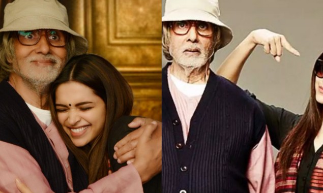 Amitabh Bachchan and Deepika Padukone